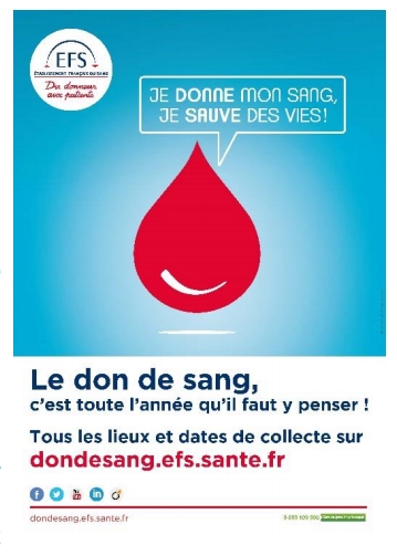 collecte don du sang loire authion