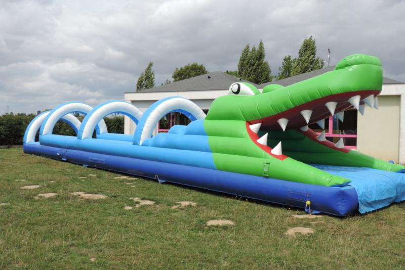 Animation baignade - structures gonflables