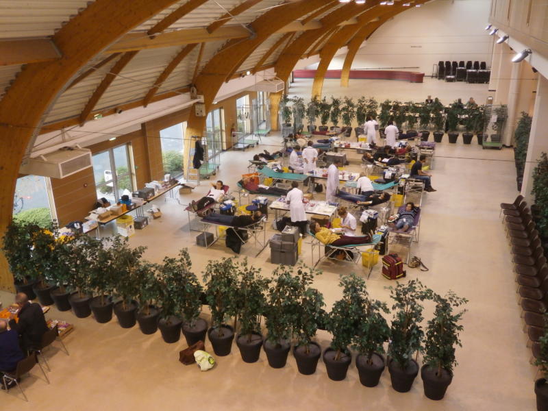 Collecte de sang