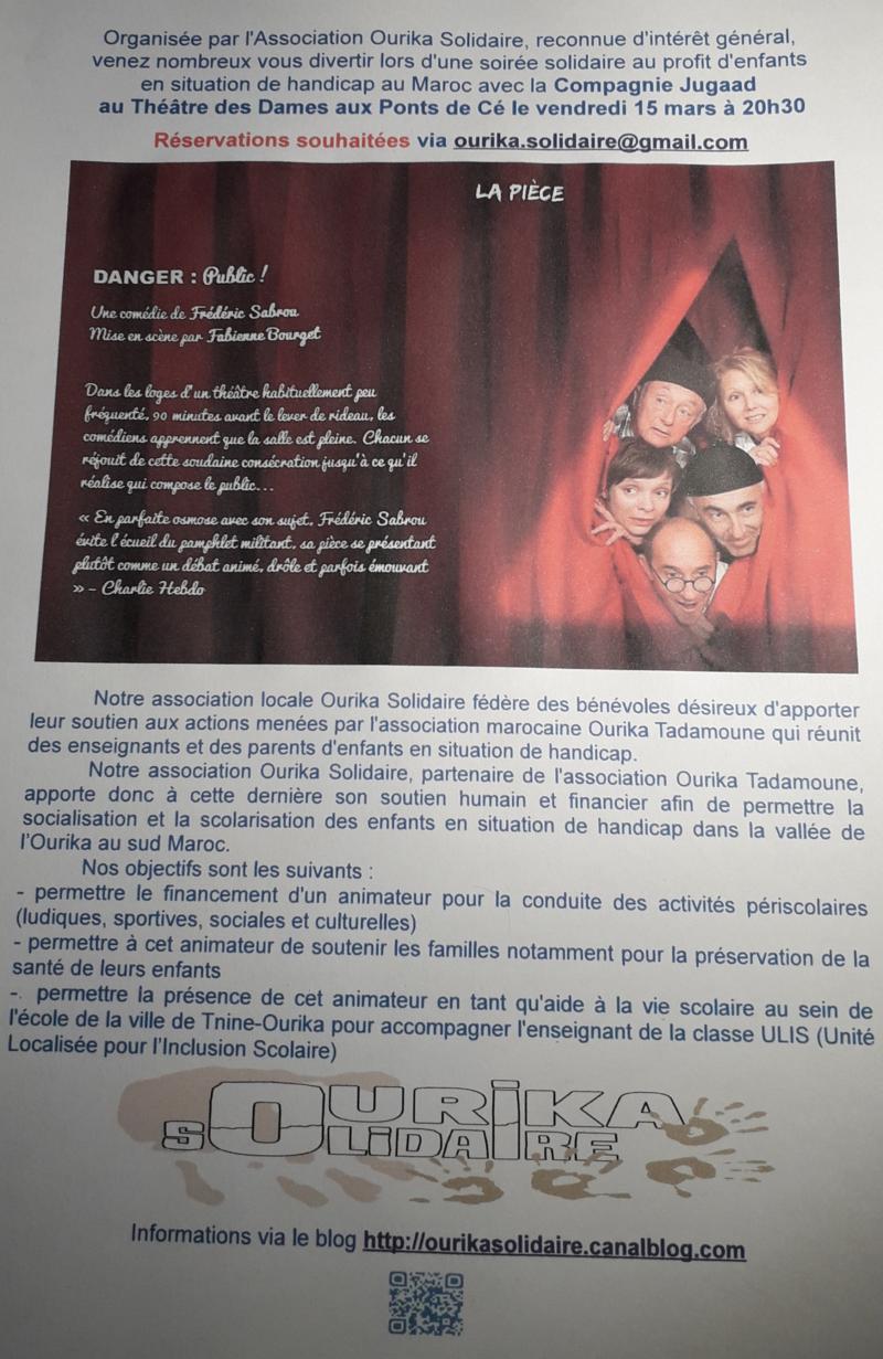 Soirée solidaire - Cie JUGAAD