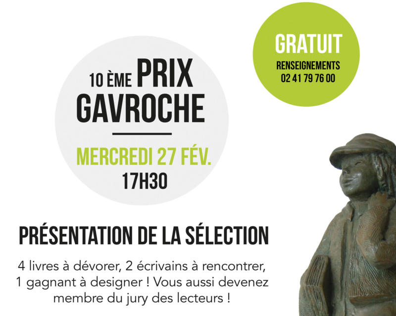 PRIX ROMAN JEUNESSE - 10 ème prix gavroche