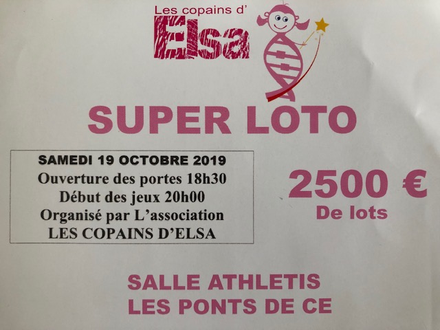 Super loto - association Les Copains d'Elsa