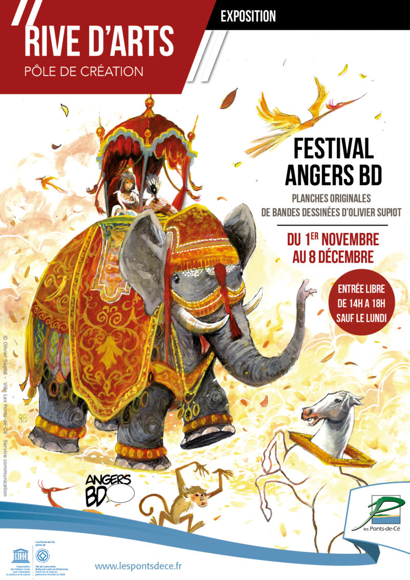 Exposition "Festival Angers BD" - Rive d'Arts