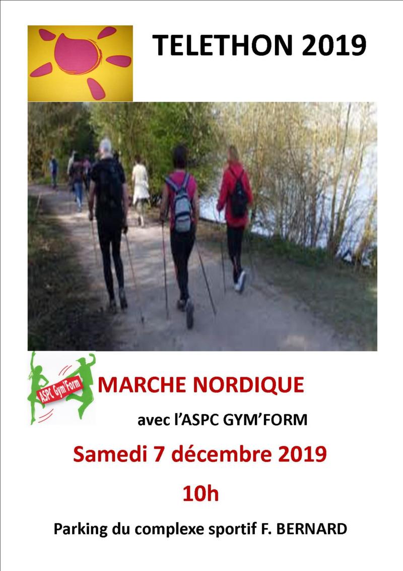 TELETHON 2019 - Marche Nordique - GYM FORM