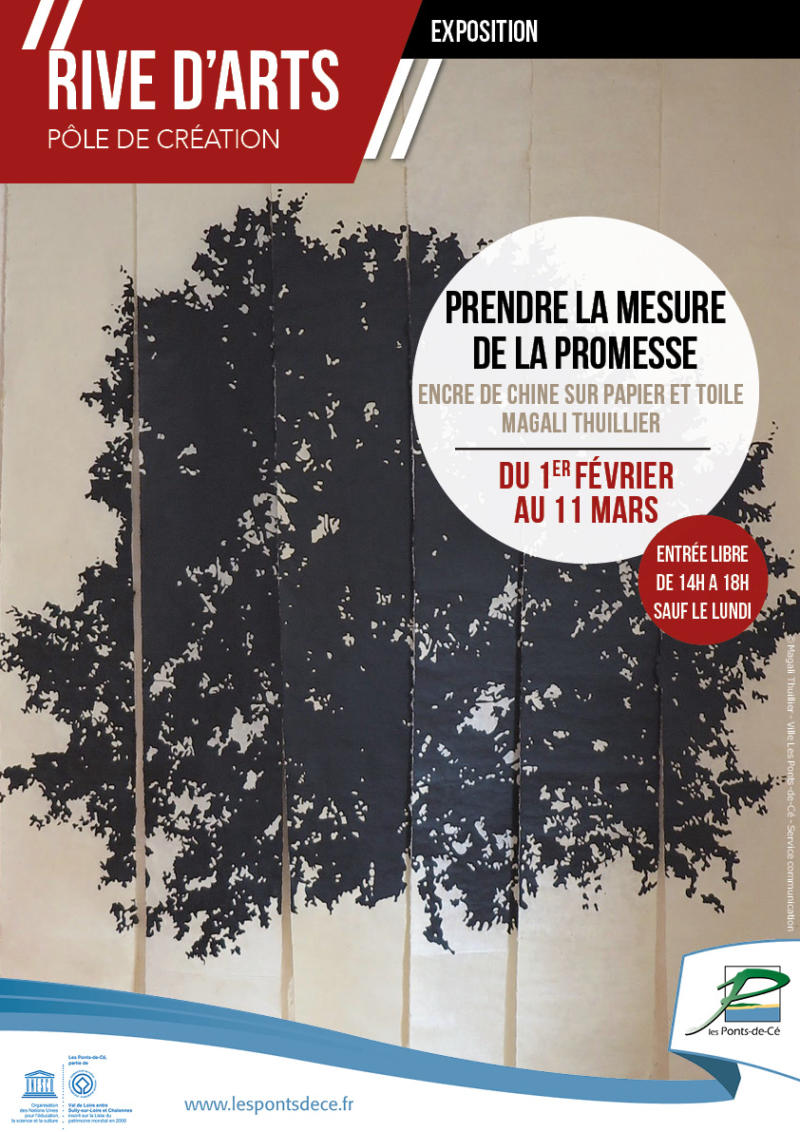 Exposition "Prendre la mesure de la Promesse" de Magali Thuillier - Rive d'Arts