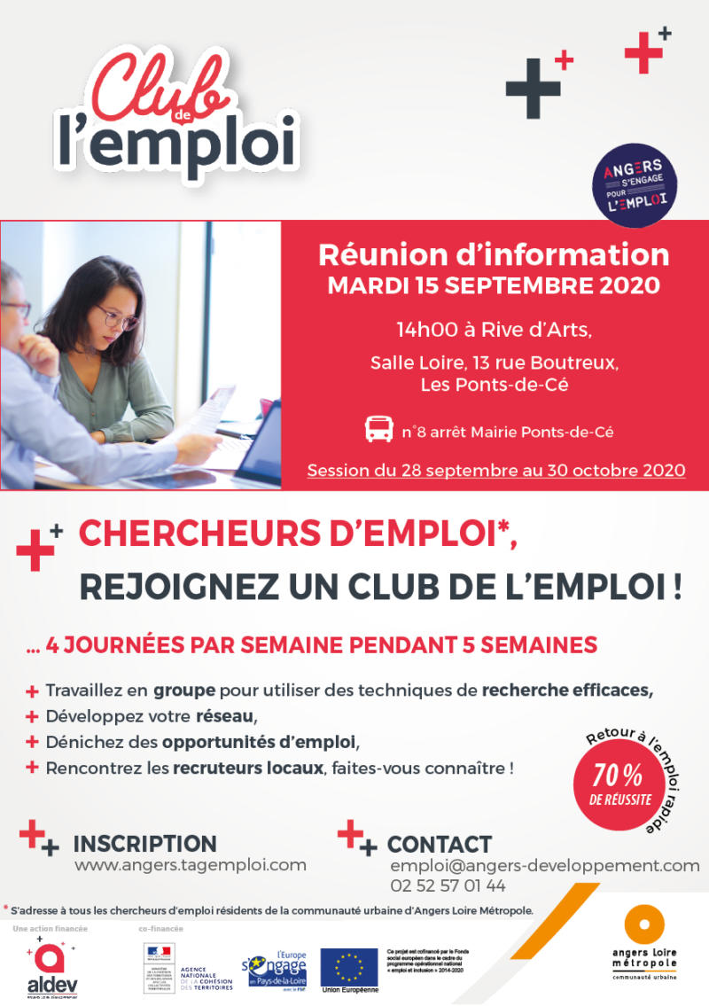 Réunion d'information Club de l'emploi
