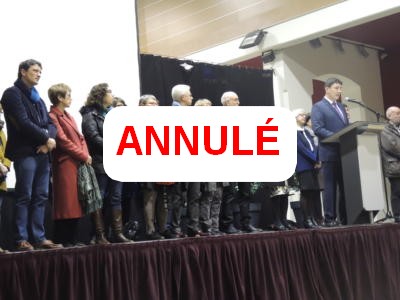 ANNULE - Vœux du Maire à la population - 2022