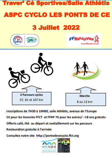Traver'Cé Sportives - ASPC Cyclo