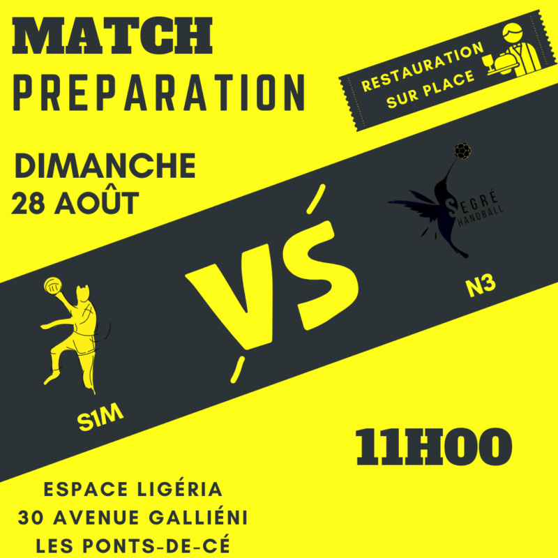 Match de Préparation - AAEEC Handball