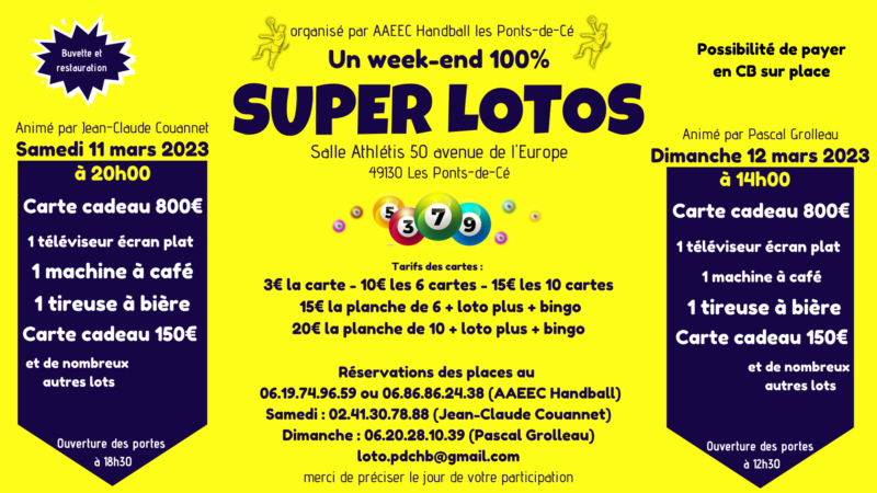 Un weekend 100% super Lotos - AAEEC Handball