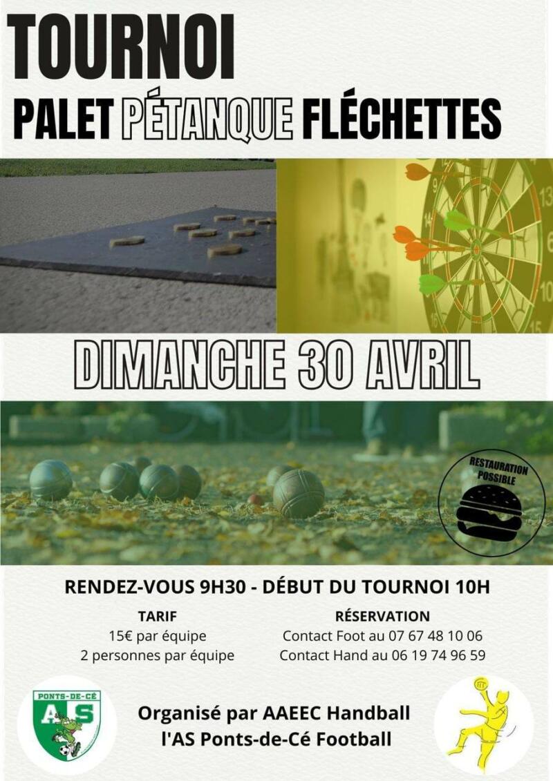 Concours Pétanque / Palets / Fléchettes - AS Football et AAEEC Handball