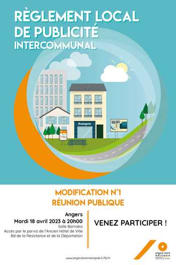 Réunion de concertation|Modification des règles encadrant les enseignes et la publicité (RLPi)