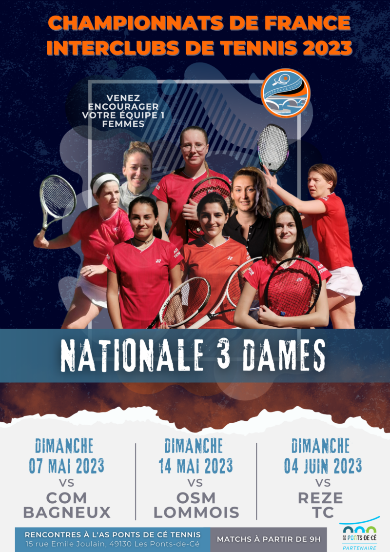 CHAMPIONNATS DE FRANCE INTERCLUBS DE TENNIS DAMES