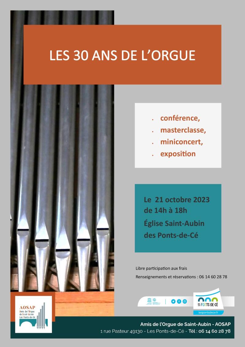 Les 30 ans de l'orgue