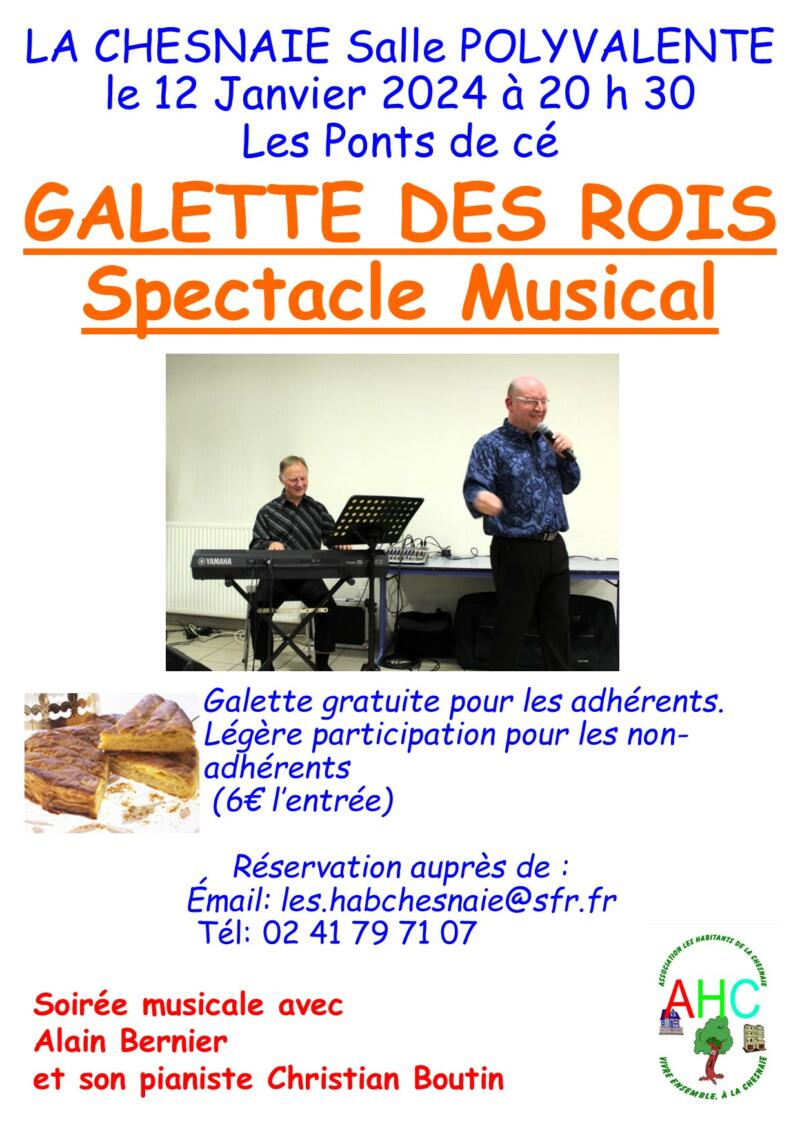 Galette des rois & Spectacle musical - AHC