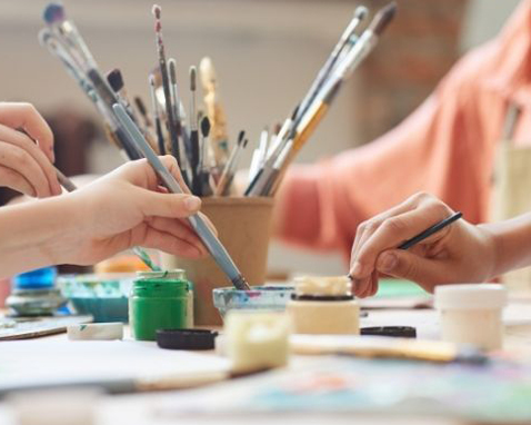 Atelier aquarelle - Exposition Échappées de Loire