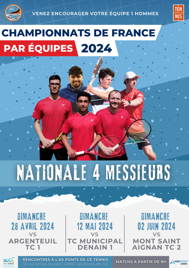 CHAMPIONNATS DE FRANCE INTERCLUBS DE TENNIS MESSIEURS