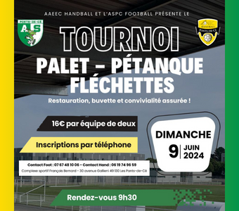 Concours Pétanque / Palets / Fléchettes
