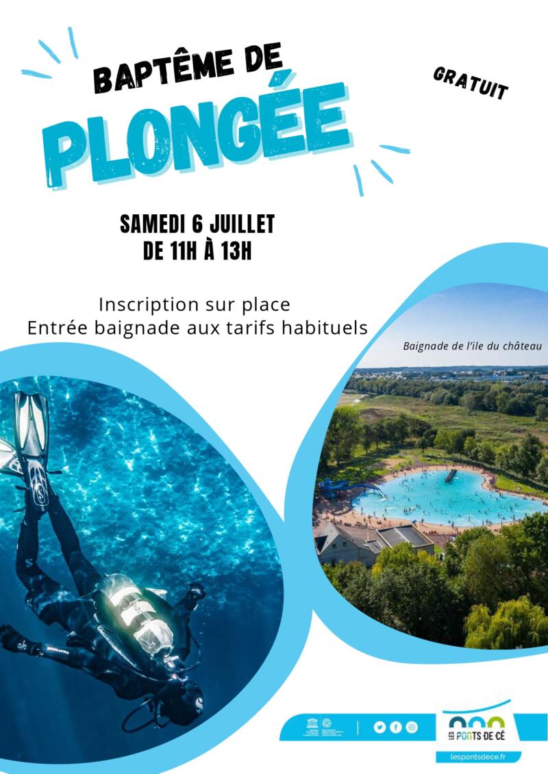 Baptême de plongée à la baignade