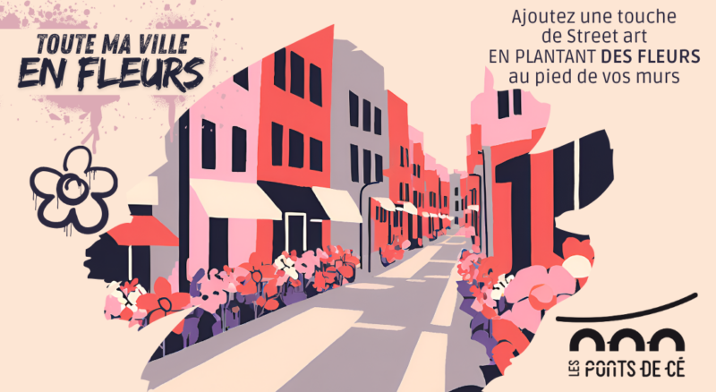 Inscriptions fleurissement pied de murs