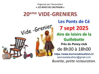 VIDE-GRENIERS des Rives de l'Authion