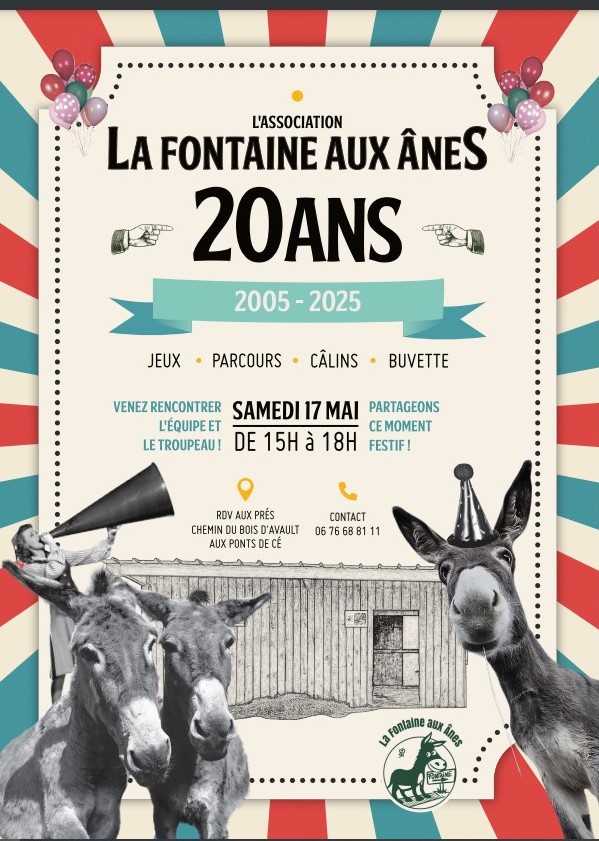 La Fontaine aux Anes fête ses 20 ans