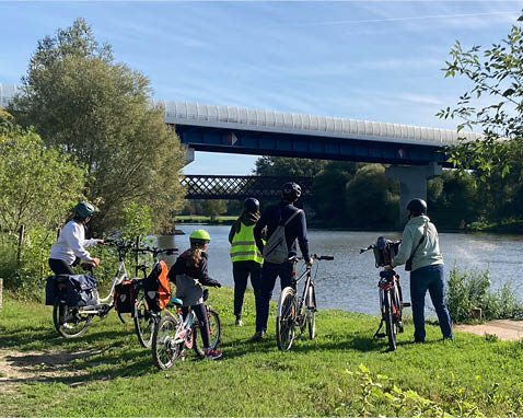 Sortie vélo avec la LPO