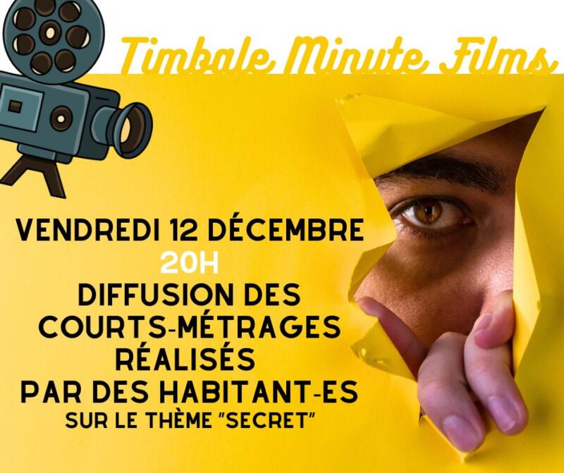 Soirée Courts-métrages "Timbale Minte Films"