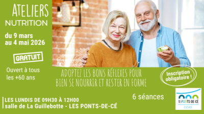 Ateliers nutrition + 60 ans