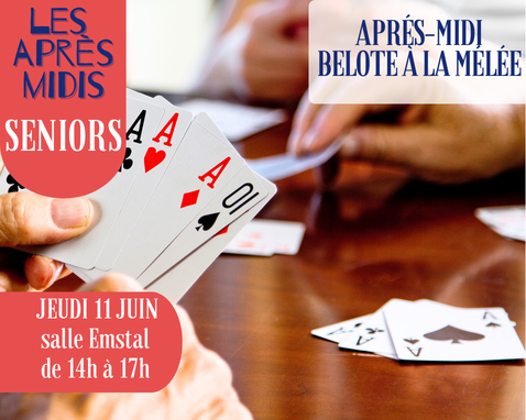 Après midi « Belote à la mêlée »
