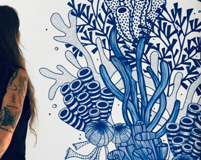 Vernissage exposition CE QUE LE LIEN REFLÈTE