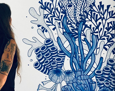 Vernissage exposition CE QUE LE LIEN REFLÈTE