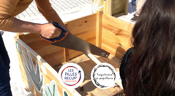 Jardinage créatif à la médiathèque