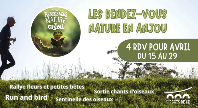 Les rendez-vous nature en Anjou - Printemps