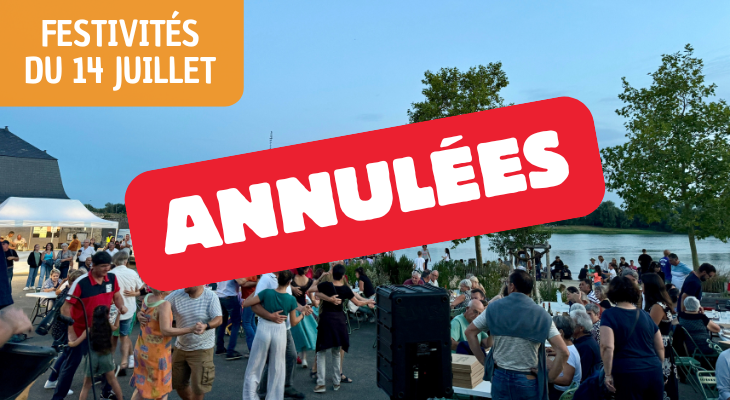 Festivités du 14 juillet annulées