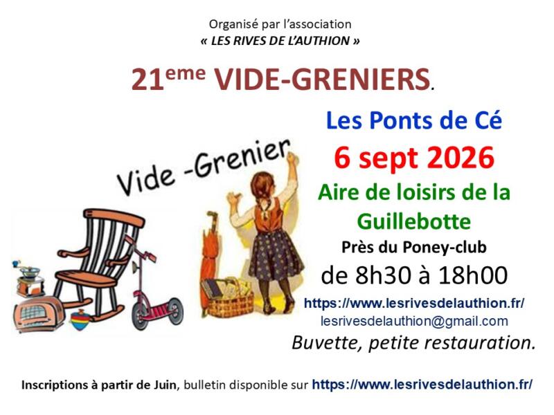 VIDE-GRENIERS des Rives de l'Authion