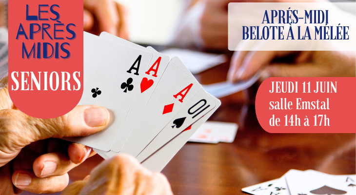 Après midi "Belote à la mêlée"