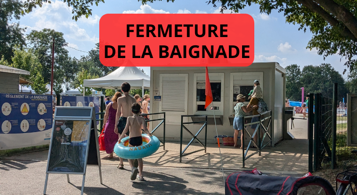 FERMETURE baignade