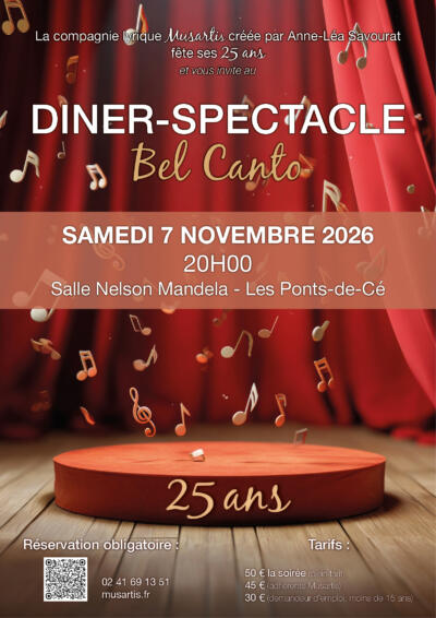 Dîner spectacle Bel Canto