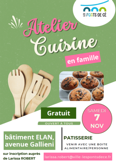 Atelier cuisine en famille