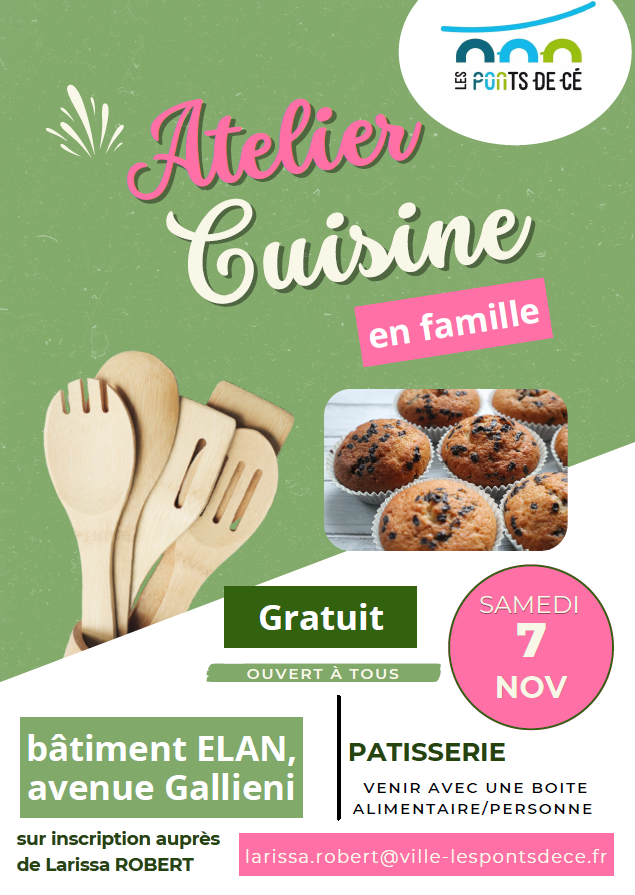 Atelier cuisine en famille