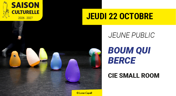 Spectacle jeune public BOUM QUI BERCE